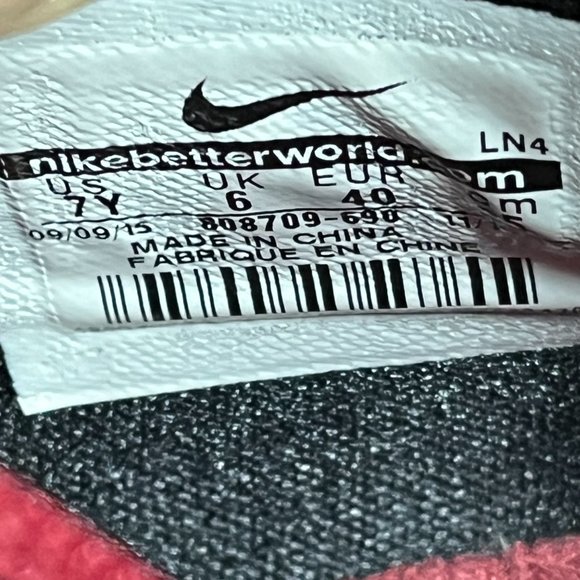 Nike LeBron 13 Metallic Red Youth‎ Basketball Shoes - Picture 8 of 8